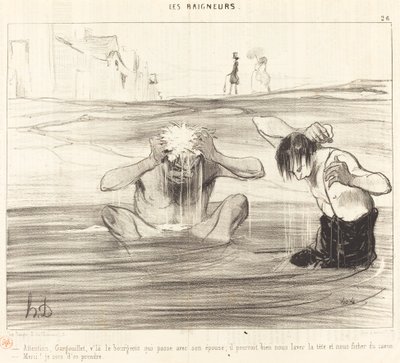 Pozor, Gargouillete, přichází buržoazní kolem... od Honoré Daumier