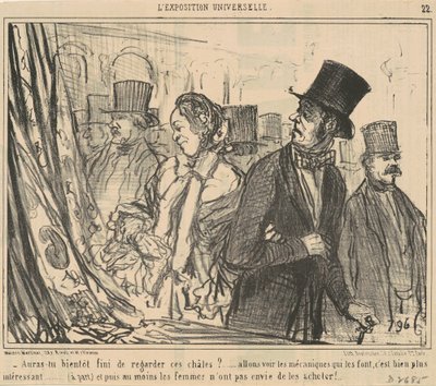 Už brzy skončíš s pohledem na ty šály? od Honoré Daumier