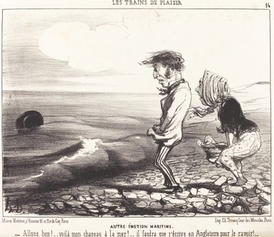 Další námořní emoce od Honoré Daumier