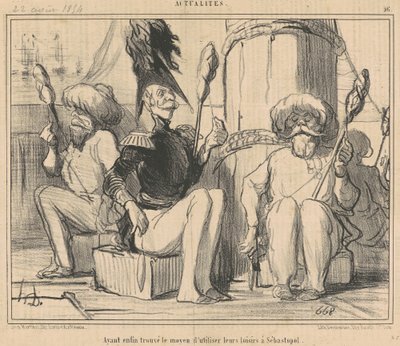 Konečně našli způsob, jak využít svůj volný čas! od Honoré Daumier