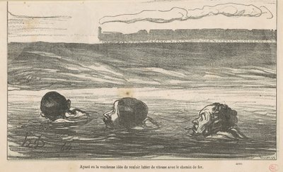 S marnou myšlenkou chtít... od Honoré Daumier