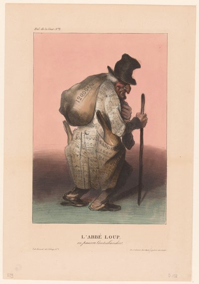 Baron Joseph-Dominique Louis jako chudý pašerák L