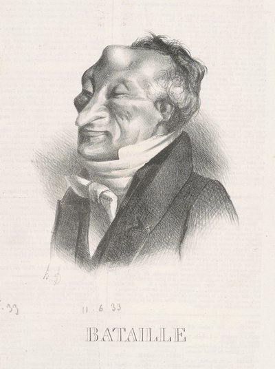 Bitva (Alex. Simon Pataille) od Honoré Daumier