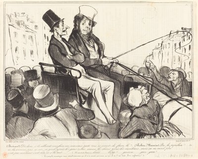Bertrande, řekni mi, kdyby z nás chtěli... od Honoré Daumier