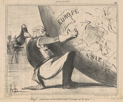 Sakra! ... mýlil jsem se, když jsem se vyjádřil... od Honoré Daumier
