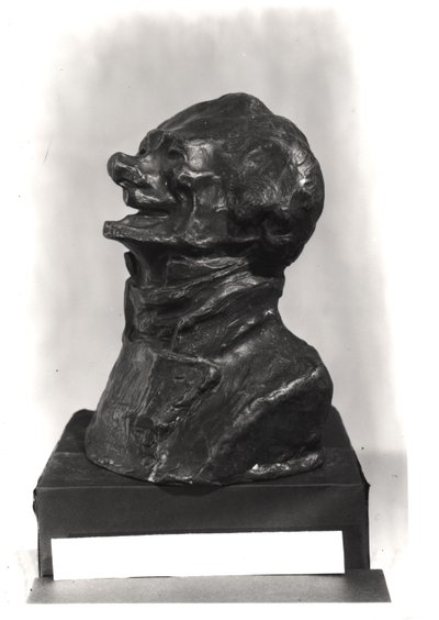 Busta Charlese Philipona (1800-62), kolem 1833 (bronz) od Honoré Daumier