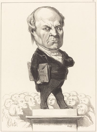 C.H. Odilon Barrot od Honoré Daumier