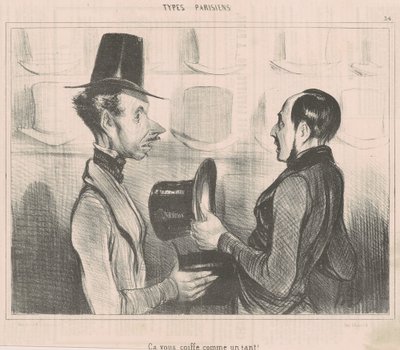 Padne vám jako ulitý! od Honoré Daumier