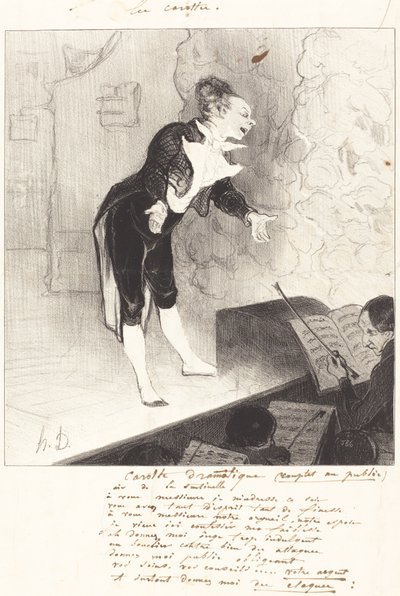 dramatická mrkev od Honoré Daumier