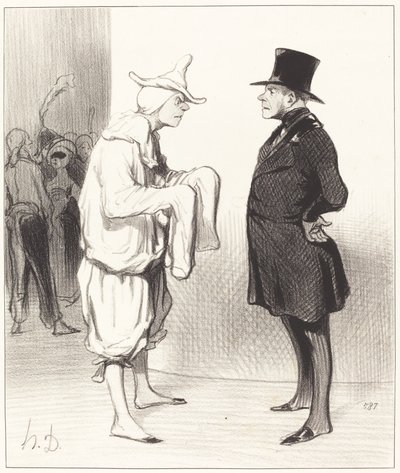 Outfielderova mrkev od Honoré Daumier