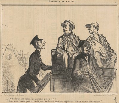 Tito pánové mají ... hru na prohlášení? ... od Honoré Daumier