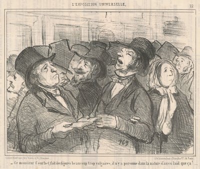Tento pan Courbet... od Honoré Daumier