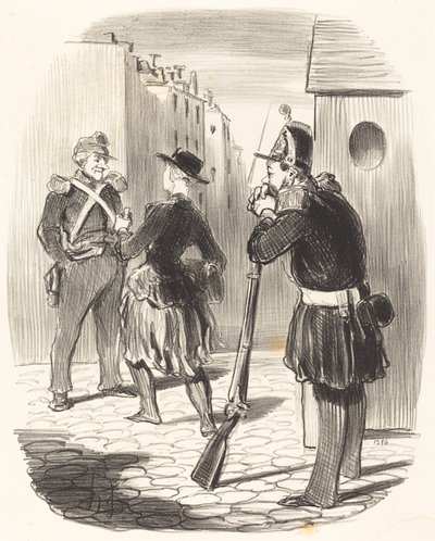 Ten zatracený Pigochard... od Honoré Daumier
