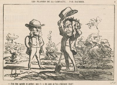 Je to hezké na zahradu od Honoré Daumier