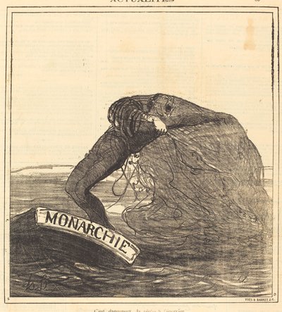 Je to nebezpečné, lov do sítě od Honoré Daumier