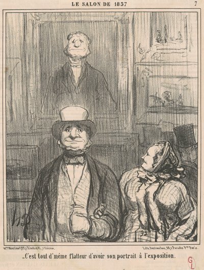 Je stejně lichotivé mít od Honoré Daumier