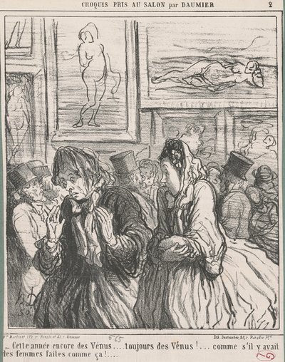 Letos opět Venuše... od Honoré Daumier