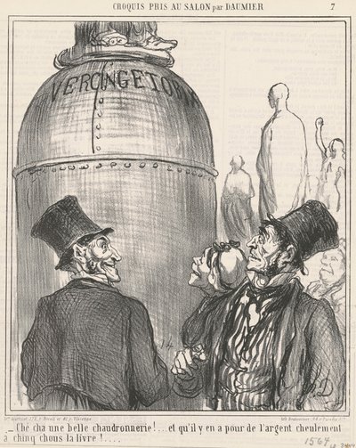 Ché cha krásné kotelářství! od Honoré Daumier