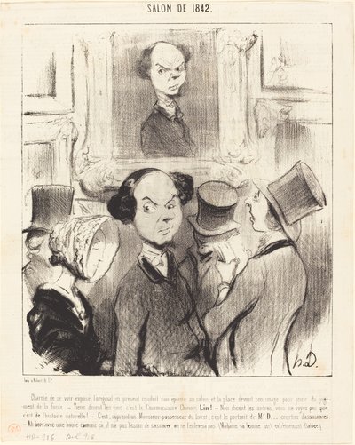 Okouzlený být odhalen... od Honoré Daumier