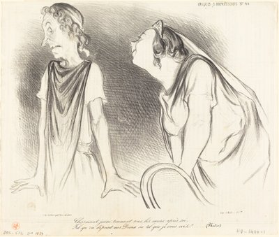 Okouzlující... tahat za sebou všechna srdce... od Honoré Daumier