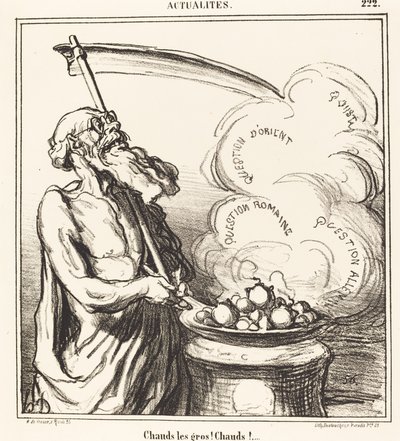 Velcí kluci žhaví! horký!... od Honoré Daumier