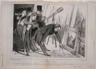 Slavná malířská porota od Honoré Daumier