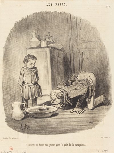 Jak dáváme... chuť navigace od Honoré Daumier