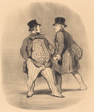 Bratře, dej si pozor na malého barona... od Honoré Daumier
