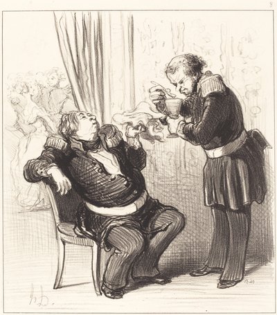 Rozhodně se příliš bavíme, Guillocharde!... od Honoré Daumier