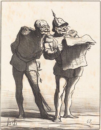 Evidentně nemůžeme... od Honoré Daumier