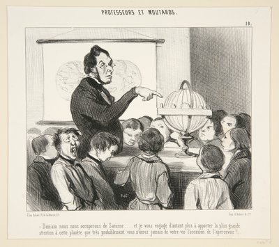 Zítra se postaráme o Saturn od Honoré Daumier