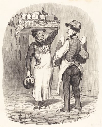 obchodní manažeři od Honoré Daumier