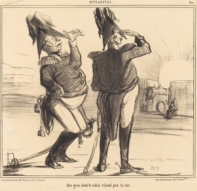 Lidé, jejichž zrak je jen málo potěšen sluncem od Honoré Daumier