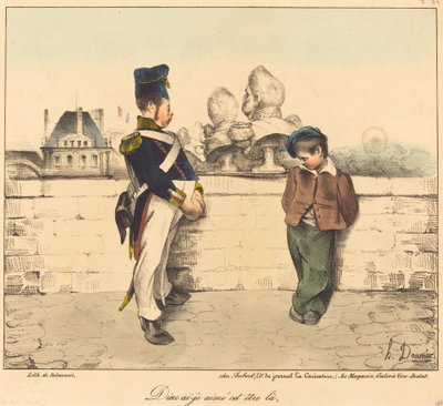 Bože, miloval jsem tuto bytost od Honoré Daumier