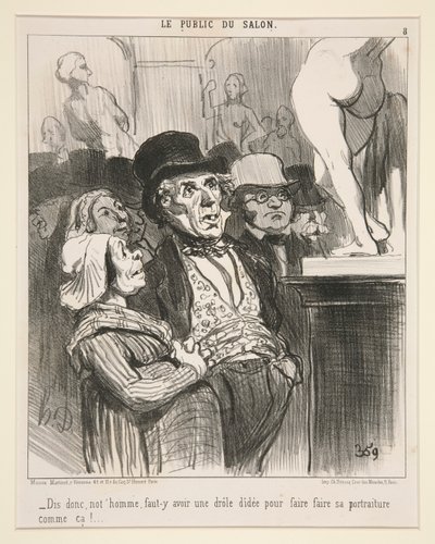 Řekni ne od Honoré Daumier