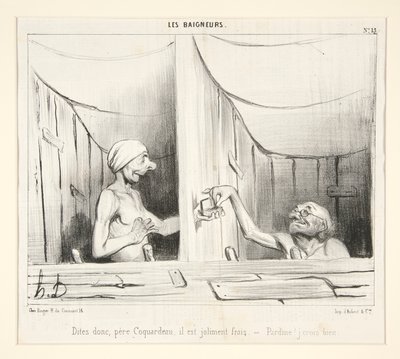 Řekni, otče Coquardeau, je to docela čerstvé od Honoré Daumier