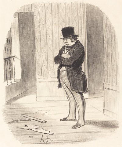 Přestěhoval!... od Honoré Daumier