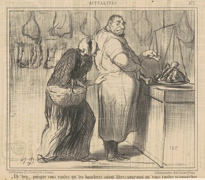 Ahoj! No... když chcete řezníky... od Honoré Daumier