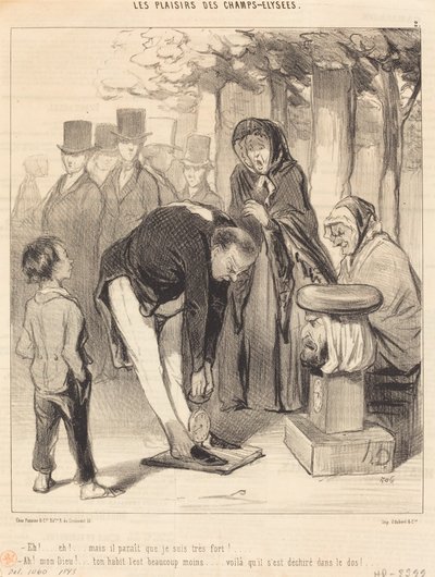 Eh!... Eh!... ale zdá se, že... od Honoré Daumier