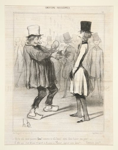 Eh, jsou uvnitř od Honoré Daumier