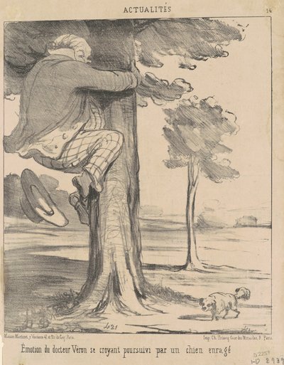 Emoce doktora Verona... od Honoré Daumier