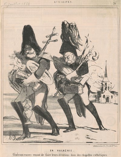 Na Valašsku od Honoré Daumier