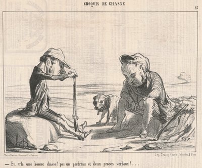 Tady je dobrý lov! ... od Honoré Daumier
