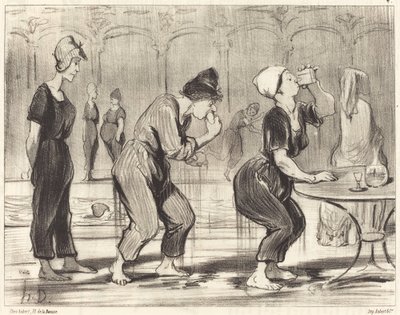 Mezi dvěma ponory od Honoré Daumier