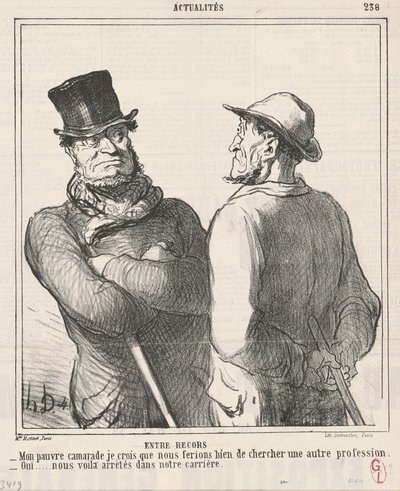 Mezi vzpomínkami od Honoré Daumier