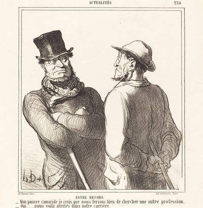 Mezi vzpomínkami od Honoré Daumier