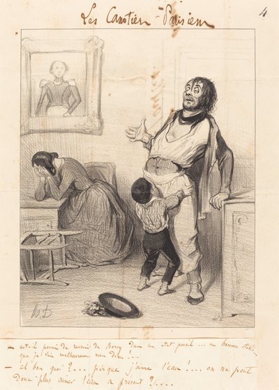 Je přípustné se vrátit... v takovém stavu... od Honoré Daumier