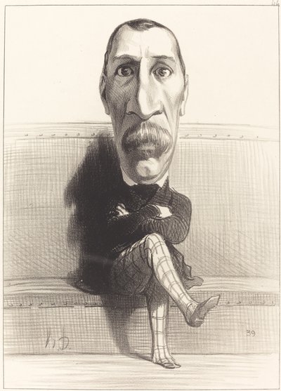 Nás. Isidore Buvignier od Honoré Daumier