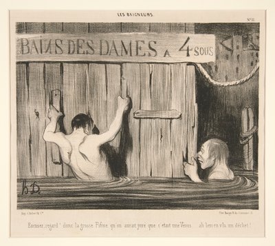 Omluva; pohled od Honoré Daumier