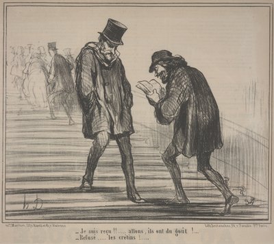Expozice 1859, č.p. 5: Prošel jsem! od Honoré Daumier